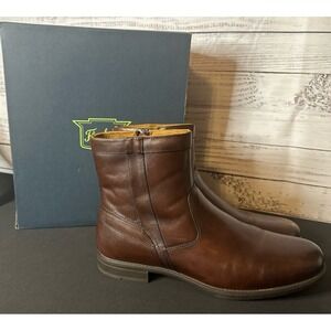 *NEW* Florsheim Midtown Zip Boot Brown Mens 11.5 (EUR 44.5)